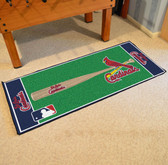 St. Louis Cardinals Baseball Runner 30"x72"