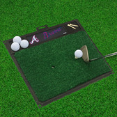 Atlanta Braves Golf Hitting Mat 20" x 17"