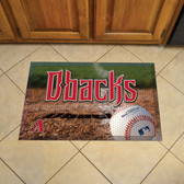 Arizona Diamondbacks Scraper Mat 19"x30" - Ball