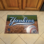New York Yankees Scraper Mat 19"x30" - Ball