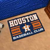 Houston Astros Baseball Club Starter Rug 19"x30"