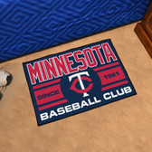 Minnesota Twins Baseball Club Starter Rug 19"x30"