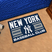 New York Yankees Baseball Club Starter Rug 19"x30"