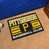 Pittsburgh Pirates Baseball Club Starter Rug 19"x30"