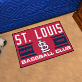 St Louis Cardinals Baseball Club Starter Rug 19"x30"