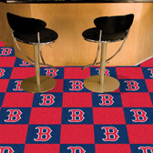 Boston Red Sox Carpet Tiles 18"x18" tiles