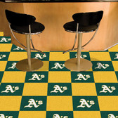 Oakland Athletics Carpet Tiles 18"x18" tiles