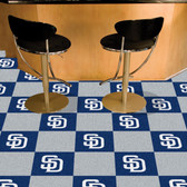 San Diego Padres Carpet Tiles 18"x18" tiles