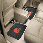 Cleveland Browns Backseat Utility Mats 2 Pack 14"x17"