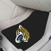 Jacksonville Jaguars 2-piece Carpeted Car Mats 17"x27"