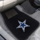 Dallas Cowboys 2-piece Embroidered Car Mats 18"x27"