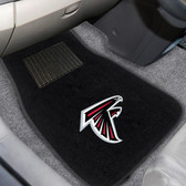 Atlanta Falcons 2-piece Embroidered Car Mats 18"x27"