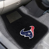 Houston Texans 2-piece Embroidered Car Mats 18"x27"