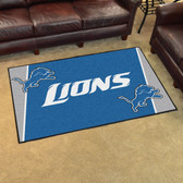 Detroit Lions Rug 4'x6'