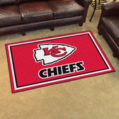 Kansas City Chiefs Rug 4'x6'