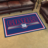 New York Giants Rug 4'x6'