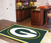 Green Bay Packers Rug 5'x8'