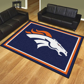 Denver Broncos 8'x10' Rug
