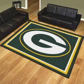 Green Bay Packers 8'x10' Rug