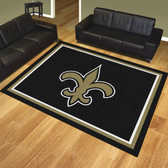 New Orleans Saints 8'x10' Rug