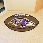 Baltimore Ravens Football Rug 20.5"x32.5"