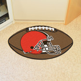 Cleveland Browns Football Rug 20.5"x32.5"