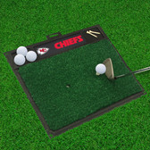 Kansas City Chiefs Golf Hitting Mat 20" x 17"