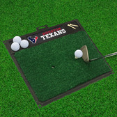 Houston Texans Golf Hitting Mat 20" x 17"