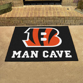 Cincinnati Bengals Man Cave All-Star Mat 33.75"x42.5"