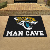 Jacksonville Jaguars Man Cave All-Star Mat 33.75"x42.5"