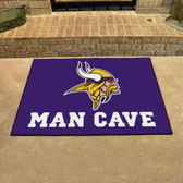 Minnesota Vikings Man Cave All-Star Mat 33.75"x42.5"