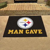Pittsburgh Steelers Man Cave All-Star Mat 33.75"x42.5"