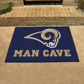 St. Louis Rams Man Cave All-Star Mat 33.75"x42.5"