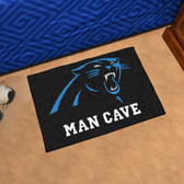 Carolina Panthers Man Cave Starter Rug 19"x30"