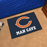 Chicago Bears Man Cave Starter Rug 19"x30"