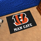 Cincinnati Bengals Man Cave Starter Rug 19"x30"