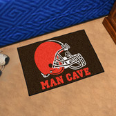 Cleveland Browns Man Cave Starter Rug 19"x30"