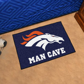 Denver Broncos Man Cave Starter Rug 19"x30"