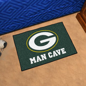 Green Bay Packers Man Cave Starter Rug 19"x30"