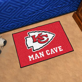 Kansas City Chiefs Man Cave Starter Rug 19"x30"