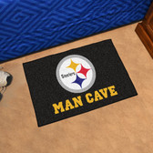 Pittsburgh Steelers Man Cave Starter Rug 19"x30"