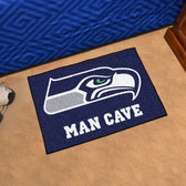 Seattle Seahawks Man Cave Starter Rug 19"x30"