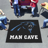 Carolina Panthers Man Cave Tailgater Rug 5'x6'