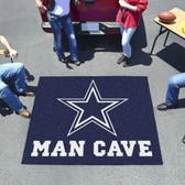 Dallas Cowboys Man Cave Tailgater Rug 5'x6'