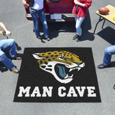 Jacksonville Jaguars Man Cave Tailgater Rug 5'x6'