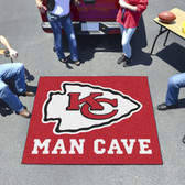 Kansas City Chiefs Man Cave Tailgater Rug 5'x6'