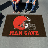 Cleveland Browns Man Cave UtliMat Rug 5'x8'