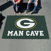 Green Bay Packers Man Cave UtliMat Rug 5'x8'