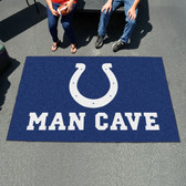 Indianapolis Colts Man Cave UtliMat Rug 5'x8'