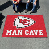 Kansas City Chiefs Man Cave UtliMat Rug 5'x8'